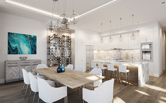 interior cocina kitchen