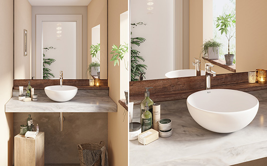interior bathroom Optica Square