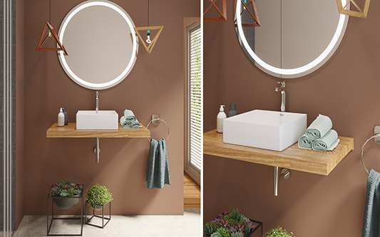 interior bathroom Optica Square