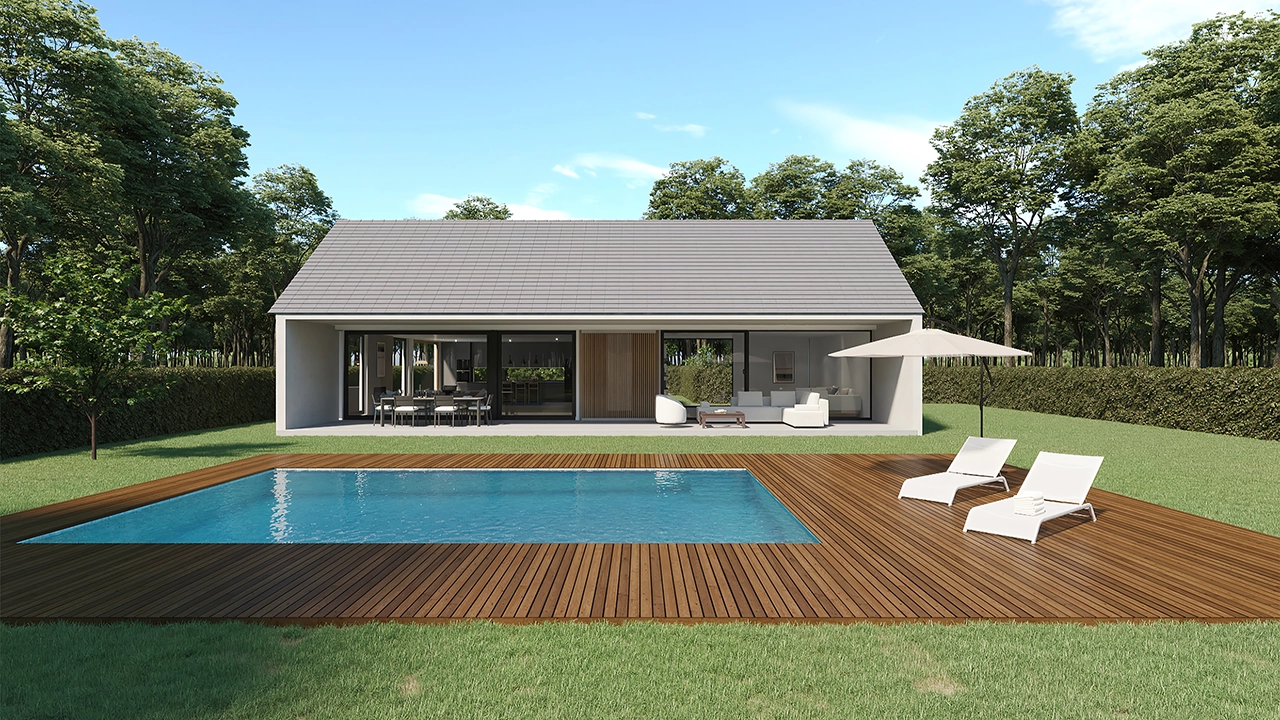 exterior pool pileta3d